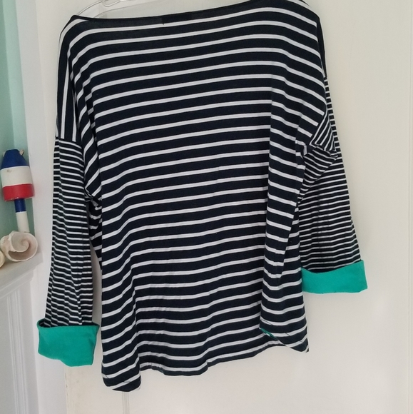 Women's Nautical Striped Top - Picture 2 of 4